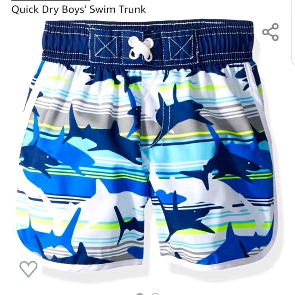 Quick Dry Boy's Swim Trunk